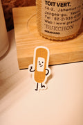Cute Bandage Buddy Die-Cut Sticker