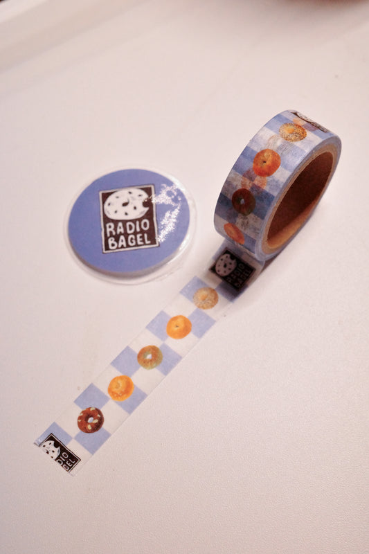 Bread Series Washi Tape ✦  Radio Bagel