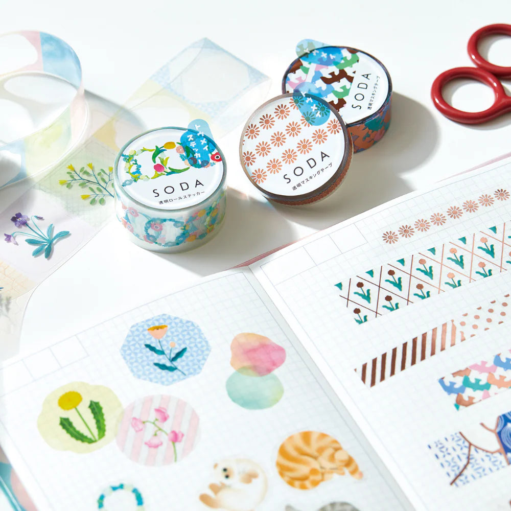 SODA Transparent Masking Tape 20mm