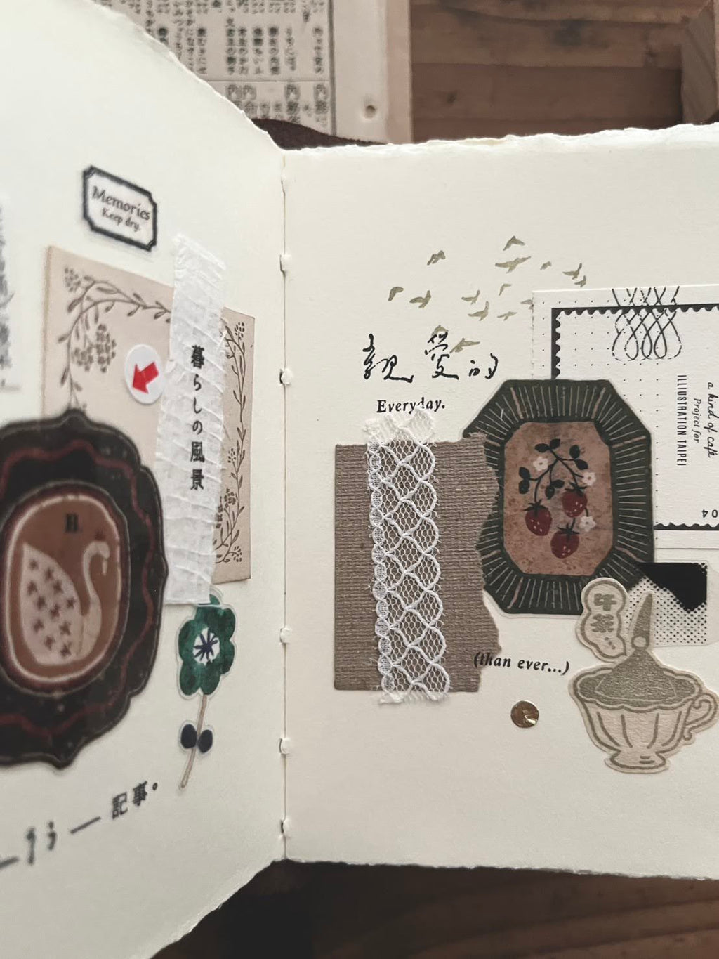 Flower Window Matte PET Tape 5cm × 100 cm