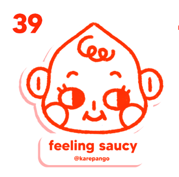 Karepango Die-cut stickers