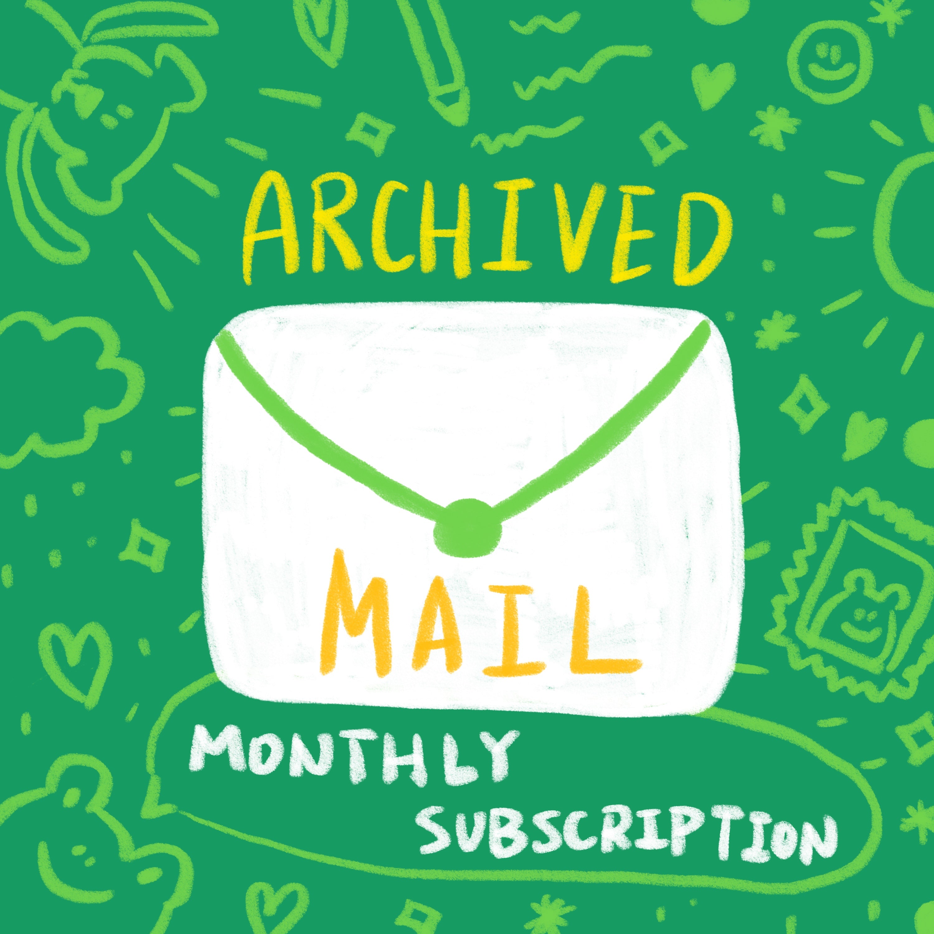 Archived Mail ✦ A Monthly Curated Mail Drop