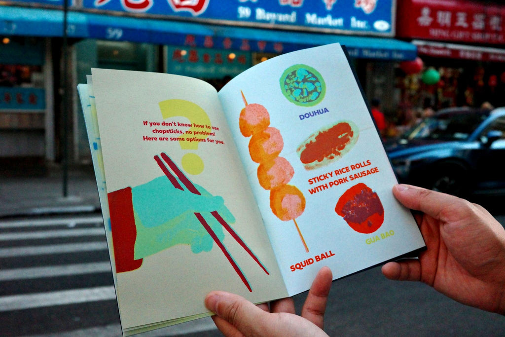 Welcome to the Night Market ✦ 2024 Riso Zine