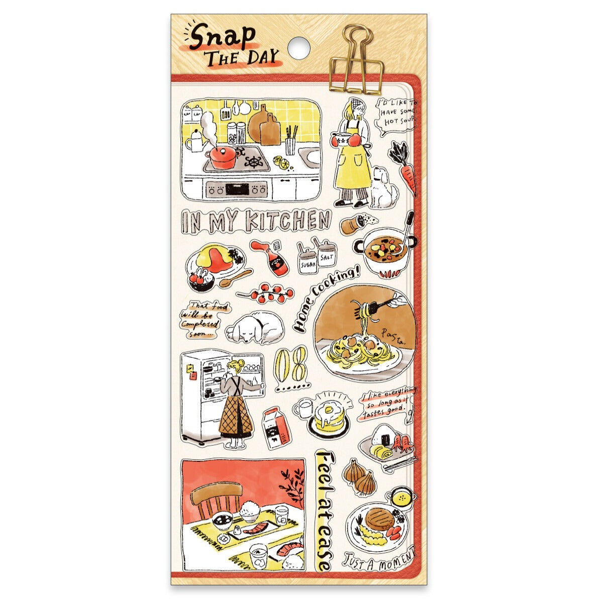 MIND WAVE Snap the Day Stickers – Everyday Life & Home Scenes