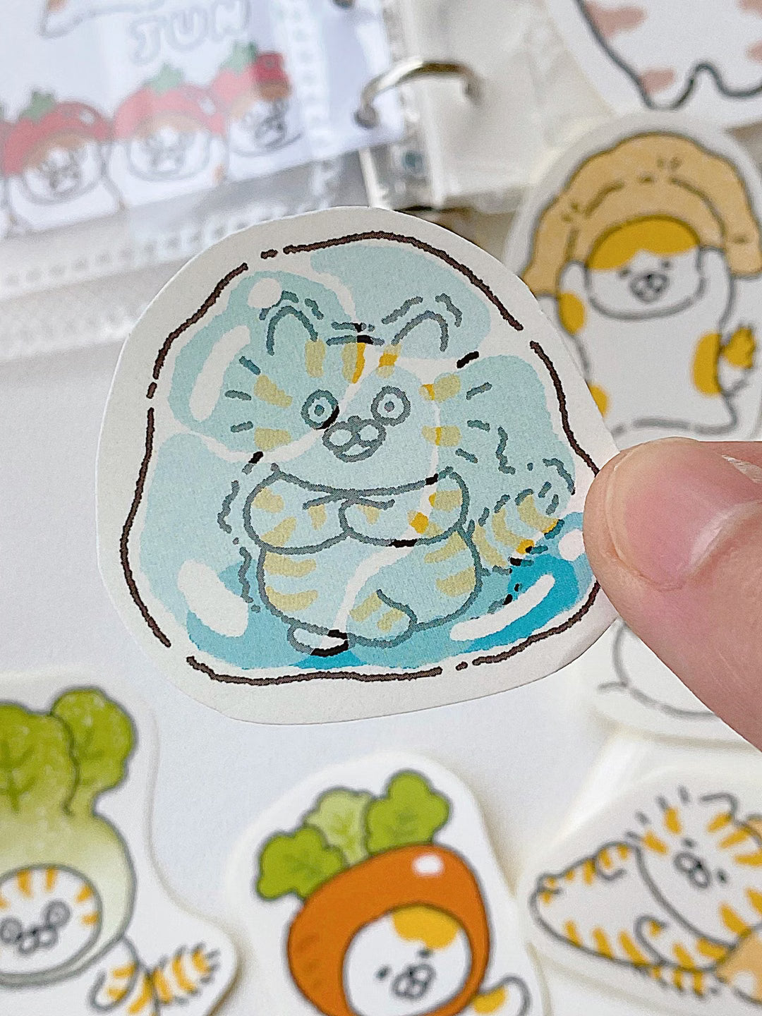 3 Little Cat Meow Meow Winter Sticker Pack – Winter Party