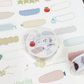 Bon Bon Stickers Little Labels Washi Tape – Writable 15mm × 10m