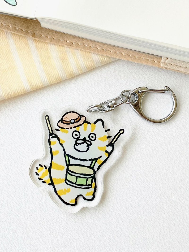 3 Little Cats Fairy Tale Adventure Acrylic Charm | 5cm Keychain