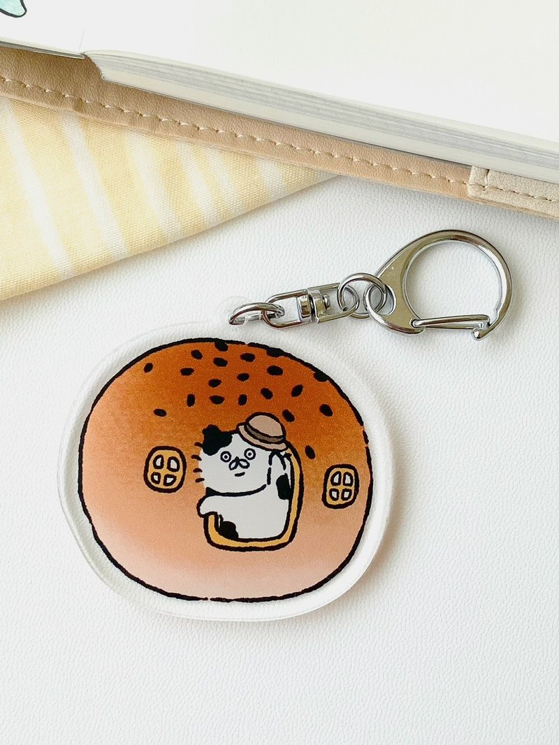 3 Little Cats Fairy Tale Adventure Acrylic Charm | 5cm Keychain