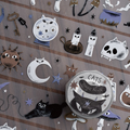 Sesame & Peanut Cats' Magic House Matte PET Tape – 4cm × 10M Roll